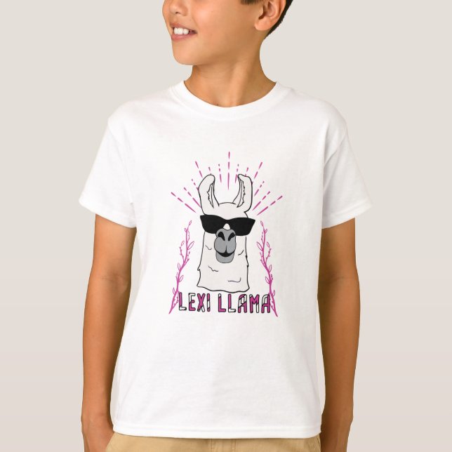 Camiseta Lexi Llama (Frente)