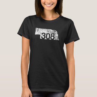 Camiseta Lexington Kearney Ogallala Código de Área 308 Shir