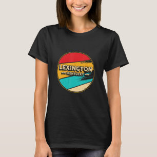 Camiseta Lexington Kentucky Retro Vintage Sunset EUA State