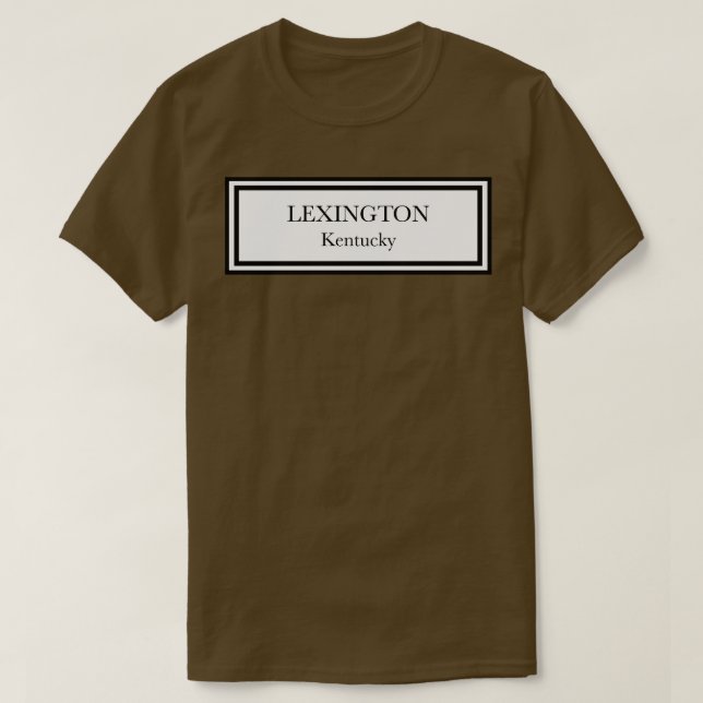 Camiseta LEXINGTON KY TSirt (Frente do Design)