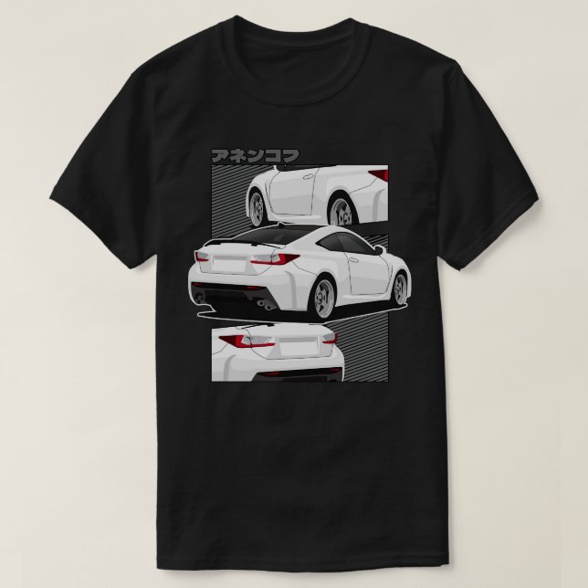 Camiseta Lexus RCF (Frente do Design)