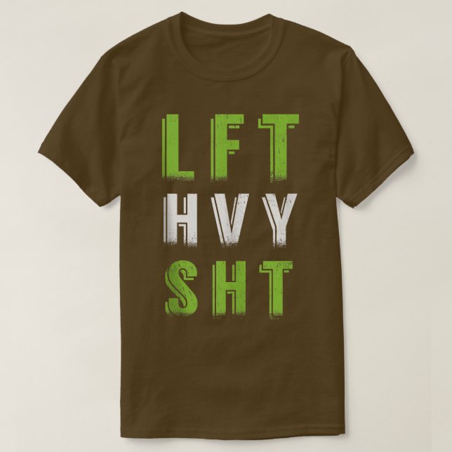 Camiseta LFT HVY SHT Gym Weighelevation Women  (Frente do Design)