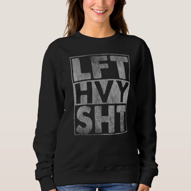 Camiseta Lft Hvy Sht Levanta Forte Edifício De Odontologia (Frente)