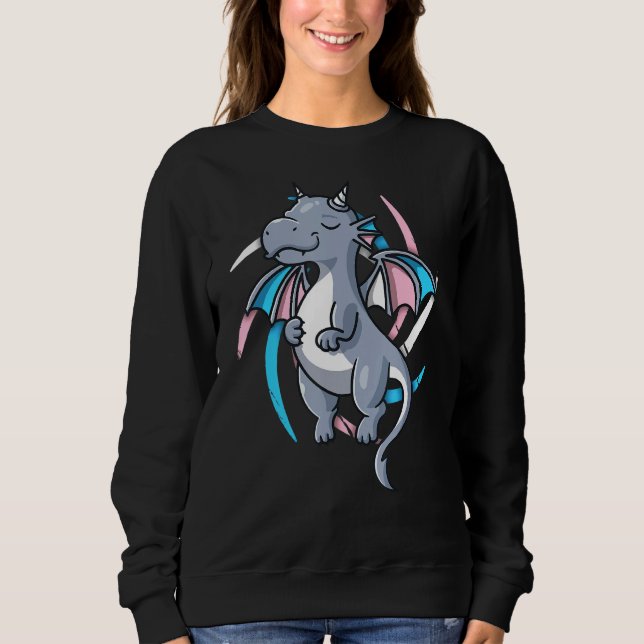 Camiseta Lg de Jogo de Vídeo Trans Dragon (Frente)