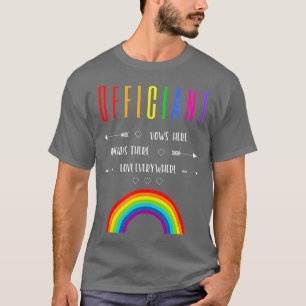 Camiseta LGB Ama Em Todos Os Lugares Oficiente No Casamento