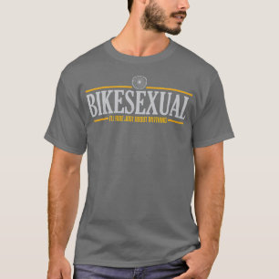 Camiseta LGB Store t BIKESEXUAL SHIR White tee