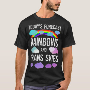 Camiseta LGBGTQ Transgender Pride Monde Parade Rainbows Tra