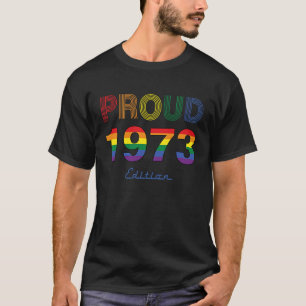Camiseta LGBT 50º aniversário LGTB LGTB orgulhosos feitos e