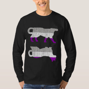 Camiseta Lgbt Ace Pride Asexualidade Bandeira Pet Animal Ca