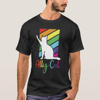 Camiseta LGBT Ally Cat Be Kind Gay Rainbow LGBTQ Idea 2