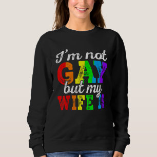 Camiseta Lgbt Ally Não sou Gay, mas minha Gay é Orgulho Mon
