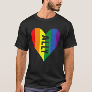 Camiseta Lgbt Ally Pride Gay Paz Chuva Lésbica Homossexual