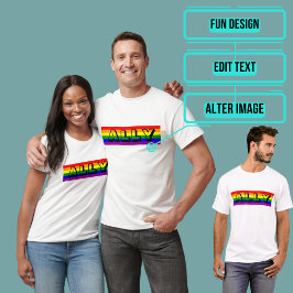 Camiseta LGBT Ally Womens