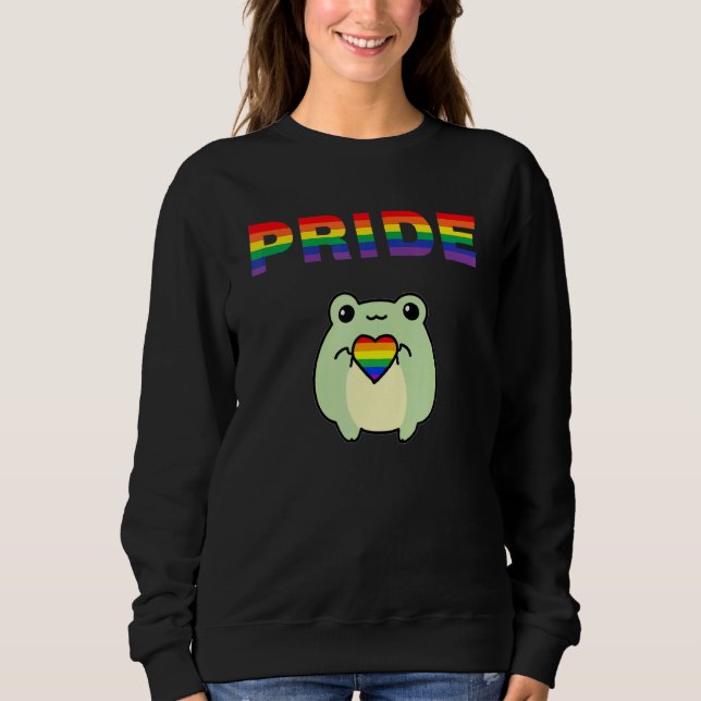 Camiseta Lgbt de Sapo do Orgulho Canto (Frente)