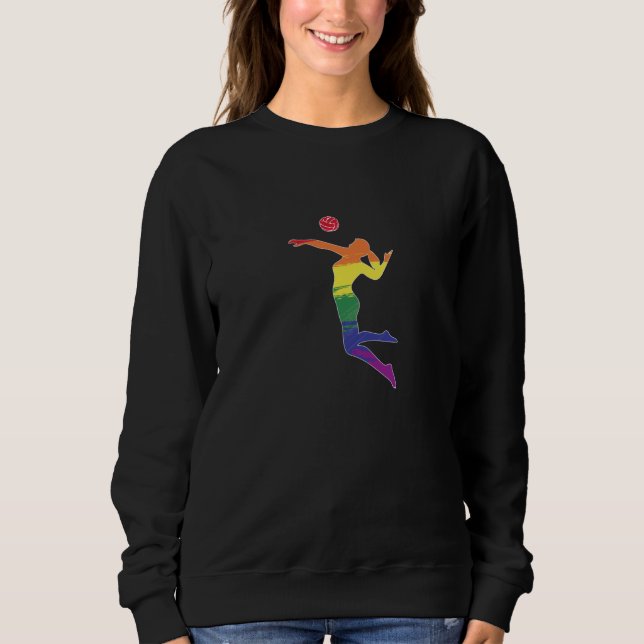 Camiseta LGBT de voleibol (Frente)