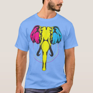 Camiseta LGBT Equality Pansexuality Flag Elephant Pan Pride