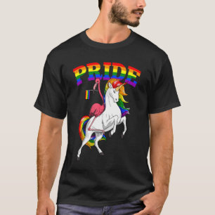 Camiseta Lgbt Flamingo Bird Orgulho gay Rainbow Lgbtq