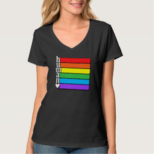 Camiseta Lgbt Gay de Direitos Humanos Lgb Trans Lgb