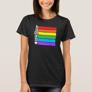 Camiseta Lgbt Gay de Direitos Humanos Lgb Trans Lgb