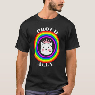 Camiseta LGBT Gay de Lésbica bissexual Fila de Orgulho Tran