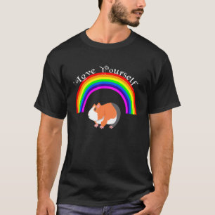 Camiseta LGBT Gay de Lésbica bissexual Fila de Orgulho Tran