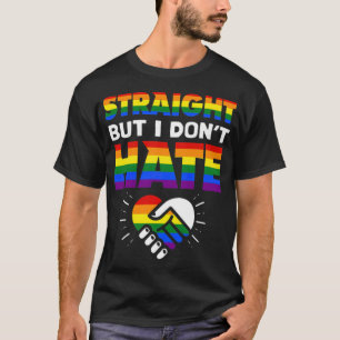 Camiseta LGBT Gay Lésbica Orgulho arco-íris Trans Igualda