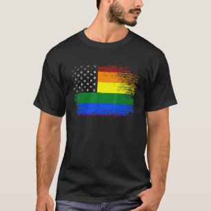 Camiseta LGBT Gay LGBT Orgulho de Transgênero Lésbica