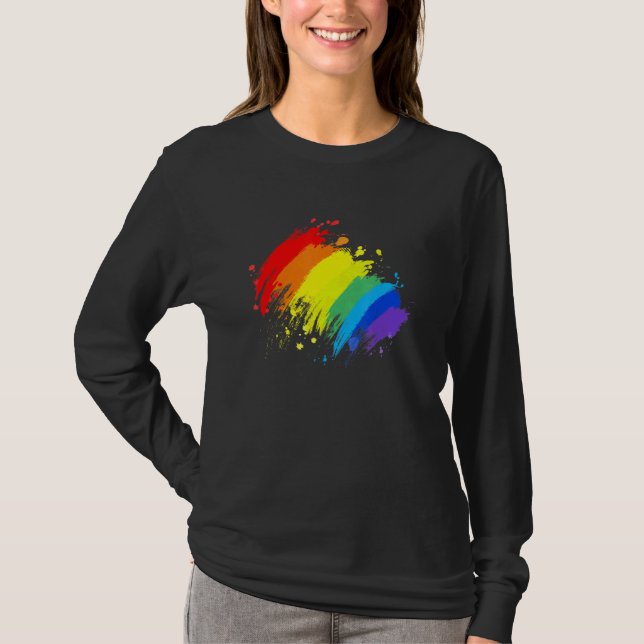 Camiseta Lgbt Gay Lsd Pride Sd Lésbica (Frente)