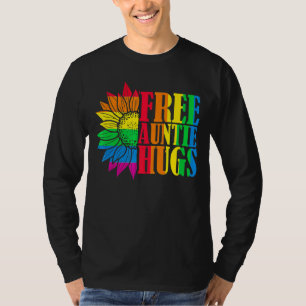 Camiseta Lgbt Gratuita Abraço Da Tia Lgbt Figurume Lgbt Pri