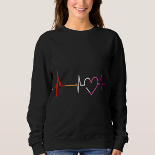 Camiseta Lgbt Heartbeat Ekg Gay Lesbian 1