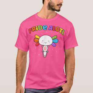 Camiseta LGBT Kawaii Axolotl Engraçado Gay LGBTQ