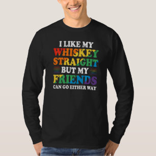 Camiseta Lgbt Lgbtq Ally Pride Cores Arco-Íris Retro Vintag