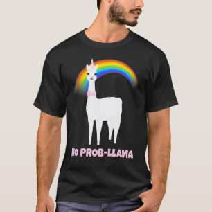 Camiseta Lgbt Llamacorn Alpaca Unicórnio Arco-íris