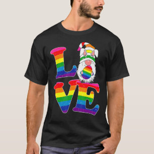Camiseta Lgbt Love Gnomt Day Casal Lésbica Gay Outdoor