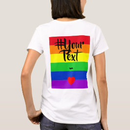 Camiseta #LGBT #love #orgulde #gay #liberdade #parada
