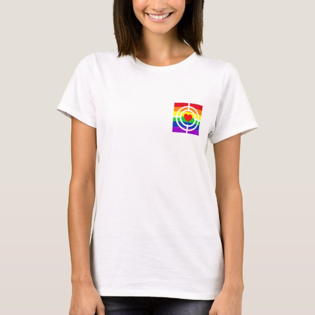 Camiseta #LGBT #love #orgulde #gay #liberdade #parada (Frente)
