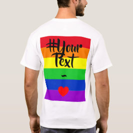 Camiseta #LGBT #love #orgulde #gay #liberdade #parada