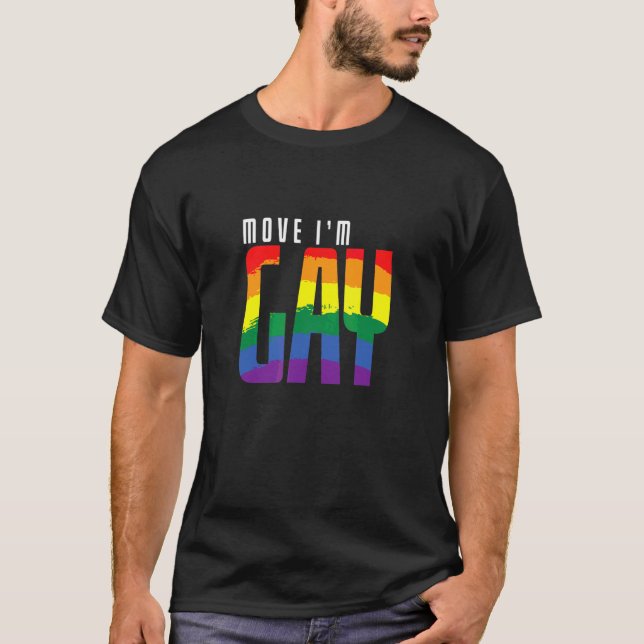 Camiseta Lgbt Move I'm Gay (Frente)