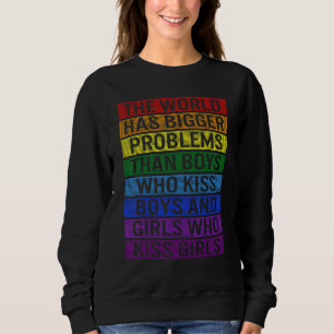 Camiseta Lgbt O Mundo Tem Problemas Maiores Do Que Gay Lésb