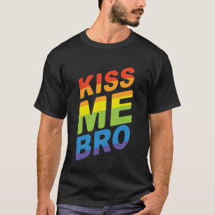 Camiseta LGBT ORGULHO BEIJA-Me Bro Por Tipografia Moderna d