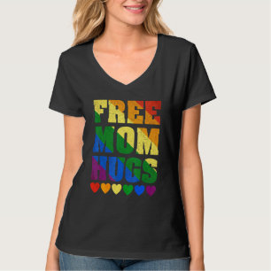 Camiseta Lgbt Orgulho gay Free Mamãe Abraça Mulheres Roupa