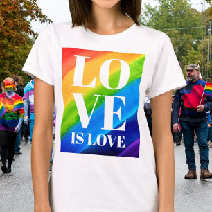 Camiseta Lgbt Orgulho gay Love Is Love