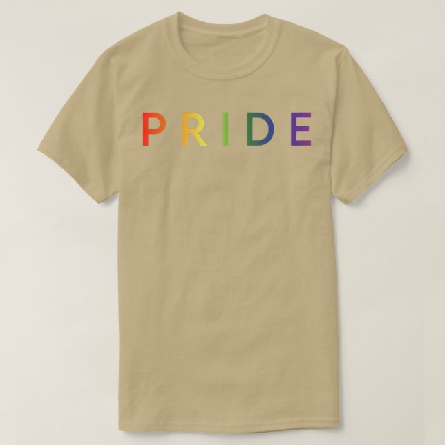 Camiseta LGBT Orgulho gay Mês  (Frente do Design)