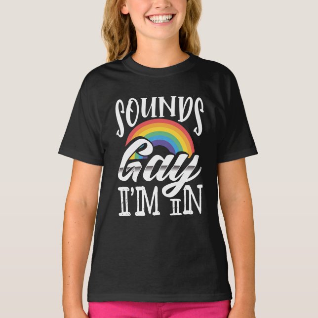 Camiseta LGBT Orgulho gay Mês Soa Gay (Frente)