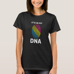 Camiseta Lgbt Pan Pride Mont Queer Dna Pansexuality Flag P
