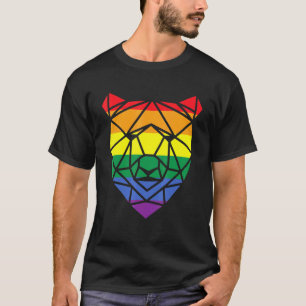 Camiseta Lgbt Papa Mens Orgulho gay Mês - Bea Gay Geométric