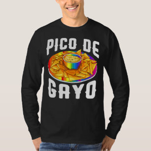 Camiseta Lgbt Pico De Gayo Orgulho gay Gay Arco-Íris 1