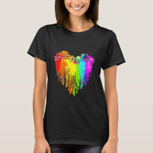 Camiseta Lgbt Planet Star Lgbt Pride Heart Gay Les Bisexual