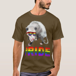 Camiseta LGBT Possum Orgulho gay Rainbow