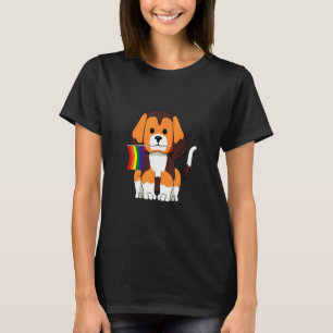 Camiseta Lgbt Pride Beagle